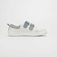 Zapatillas de Cuero MERAKI WHITE/BLUE (Children) - thumbnail 6