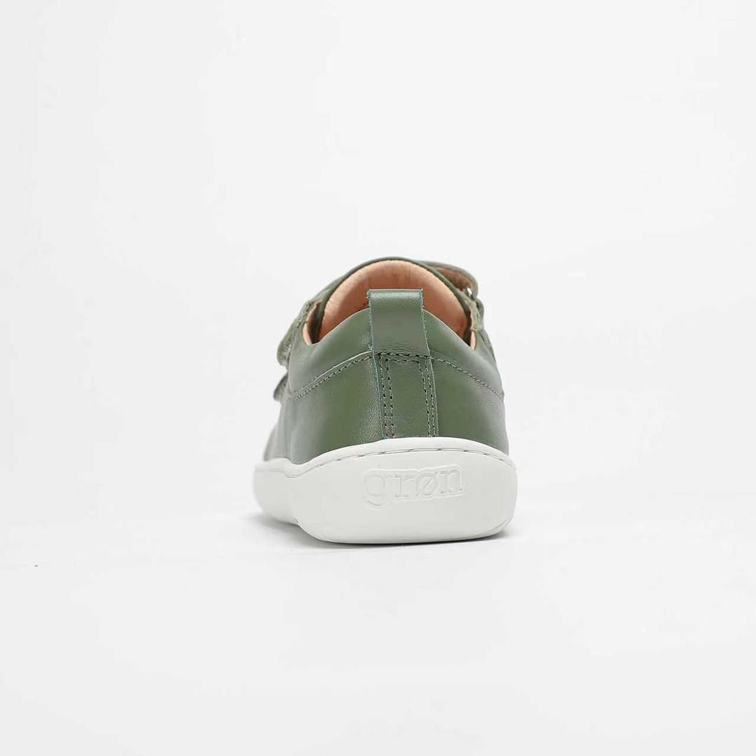 Zapatillas de Cuero MERAKI ARMY GREEN (Children) 5