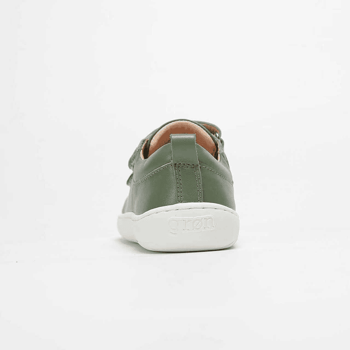 Zapatillas de Cuero MERAKI ARMY GREEN (Children) 5