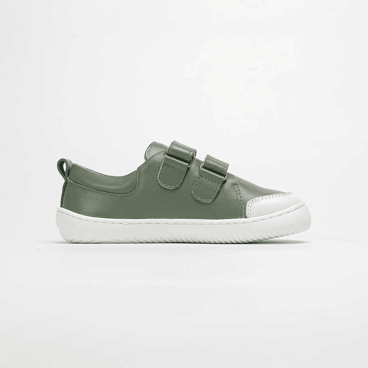 Zapatillas de Cuero MERAKI ARMY GREEN (Children) 6
