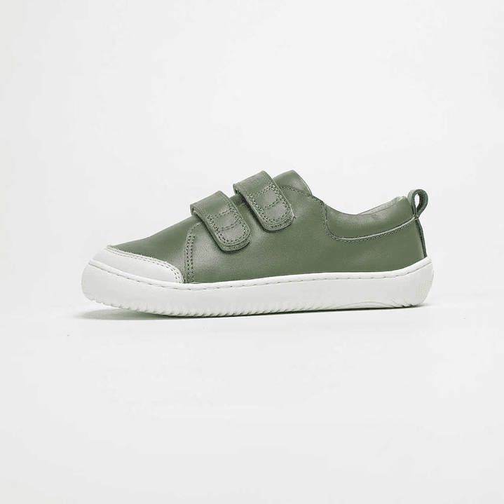 Zapatillas de Cuero MERAKI ARMY GREEN (Children) 4