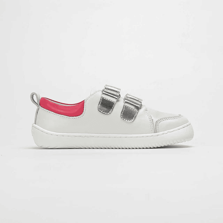 Zapatillas de Cuero MERAKI SILVER/FUCHSIA (Children) 6