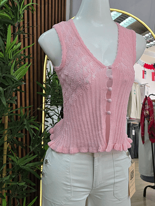 SUÉTER HILO SIN MANGAS