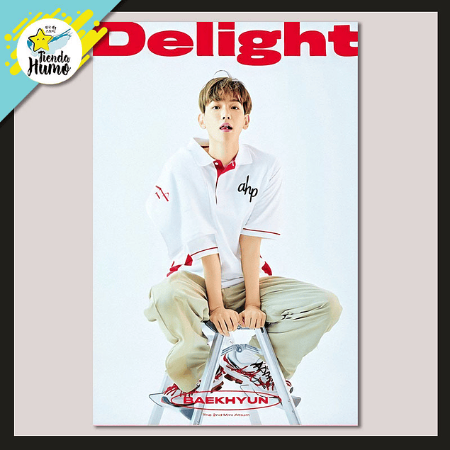 POSTER BAEKHYUN - DELIGHT (CHEMISTRY VER.) MODELO 2