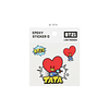 BT21 OFFICIAL - EPOXY STICKER D