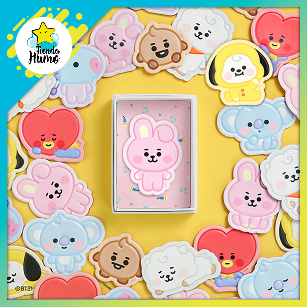 BT21 OFFICIAL - LEATHER STICKER