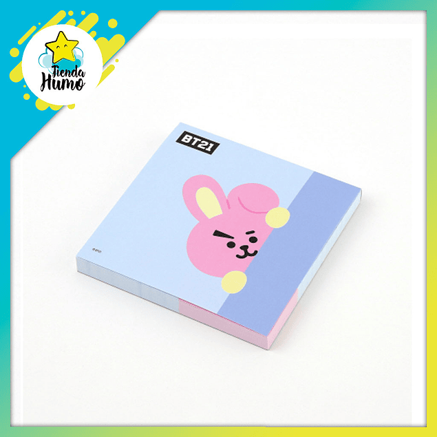 BT21 OFFICIAL - MEMO PAD SQUARE