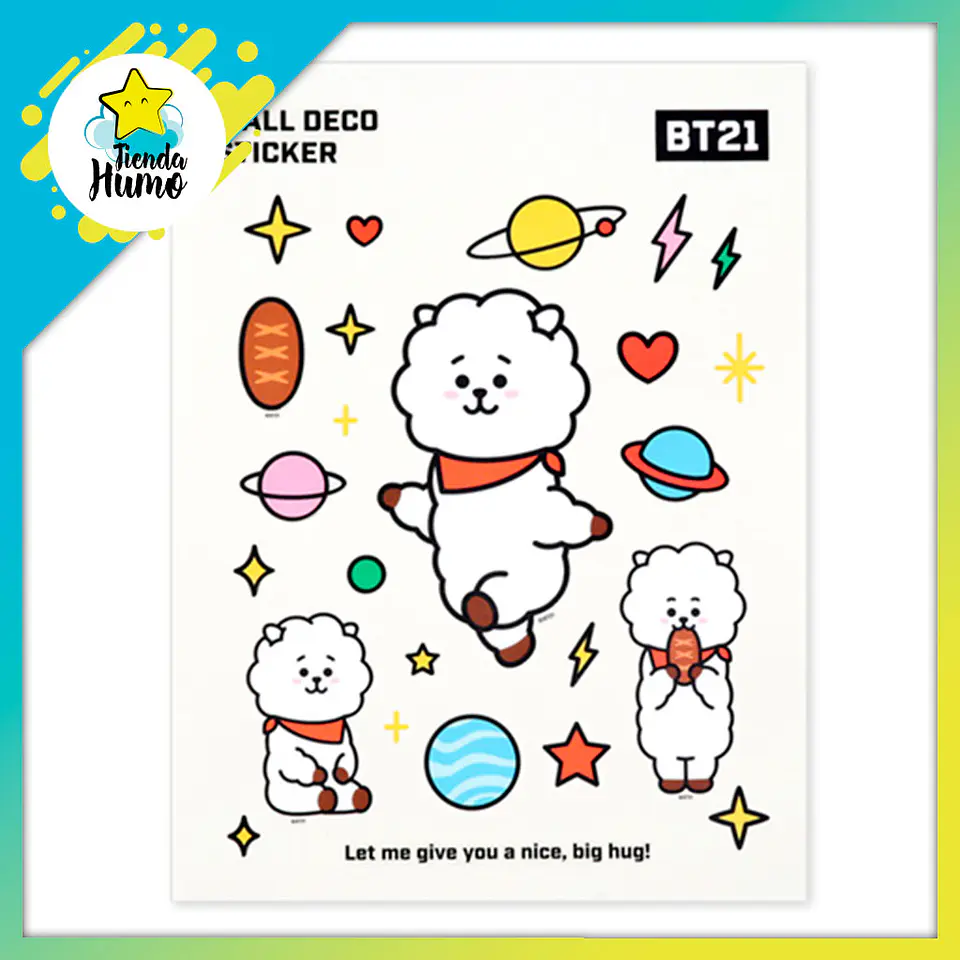 BT21 OFFICIAL - WALL DECO STICKER 3