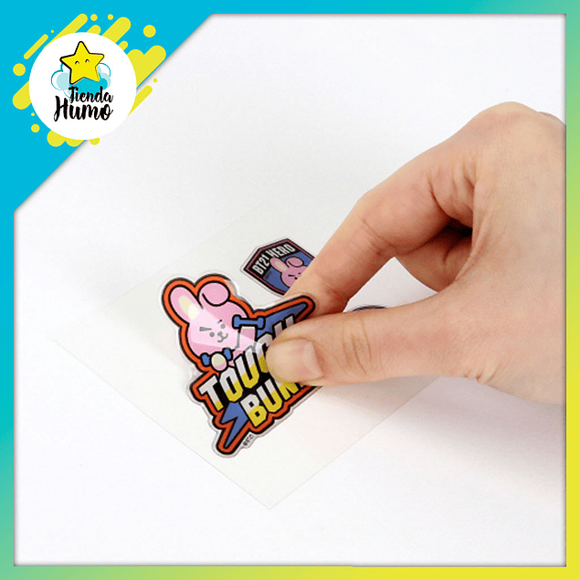 BT21 OFFICIAL - EPOXY STICKER C