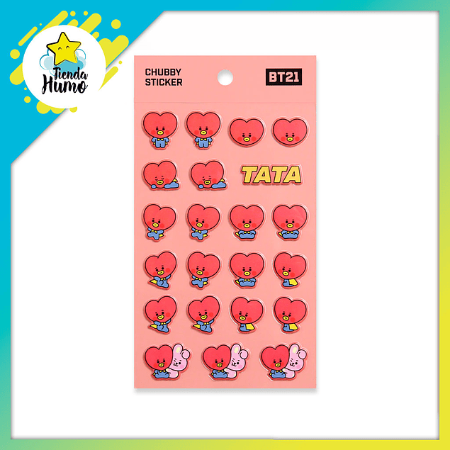 BT21 OFFICIAL - CHUBBY STICKER