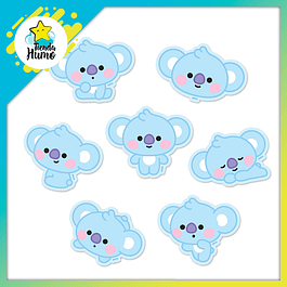 BT21 OFFICIAL - BIG STICKER KOYA