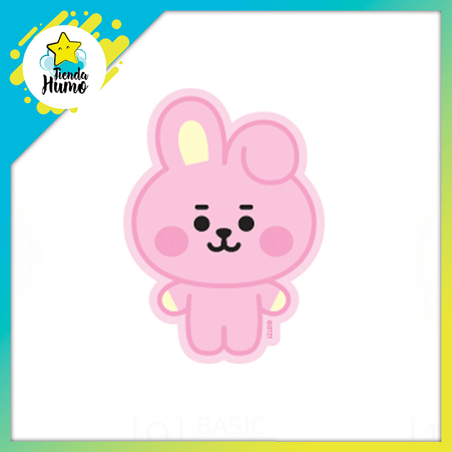 BT21 OFFICIAL - BIG STICKER COOKY