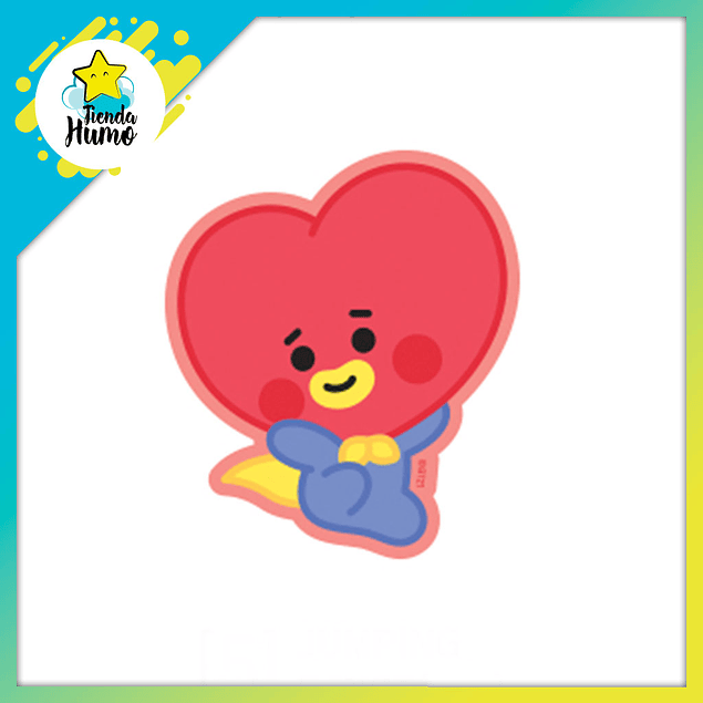 BT21 OFFICIAL - BIG STICKER TATA