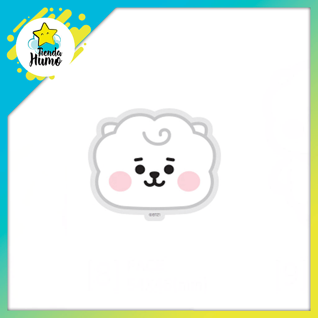 BT21 OFFICIAL - BIG STICKER RJ