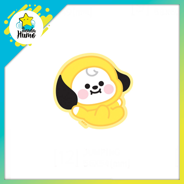 BT21 OFFICIAL - BIG STICKER CHIMMY