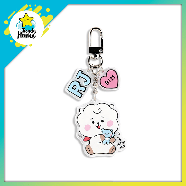 BT21 OFFICIAL - ACRYLIC KEYRING LITTLE BUDDY