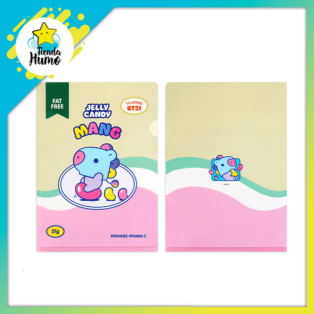 BT21 OFFICIAL - L HOLDER JELLY CANDY