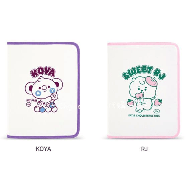 BT21 OFFICIAL - CANVAS BOOK POUCH JELLY CANDY