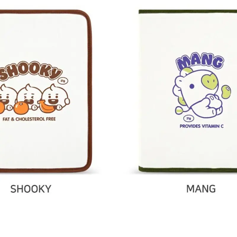 BT21 OFFICIAL - CANVAS BOOK POUCH JELLY CANDY 2