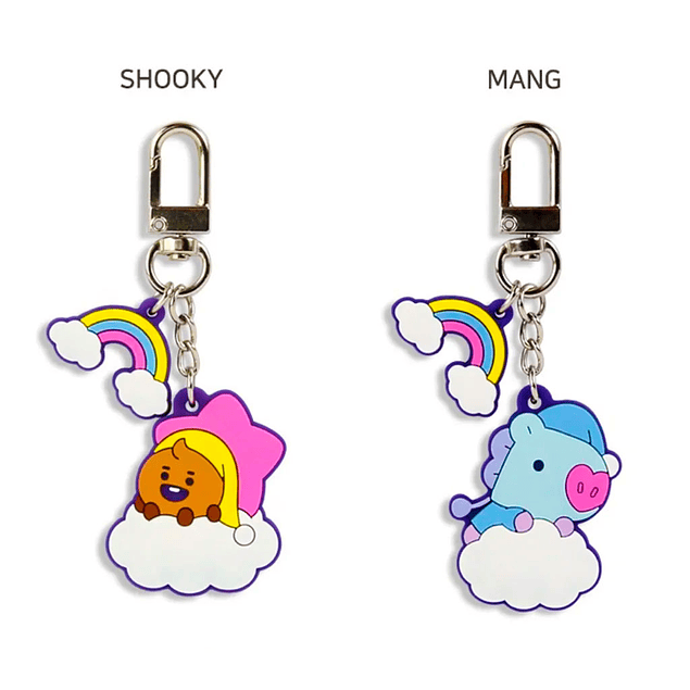 BT21 OFFICIAL - SILICONE KEYRING DREAM