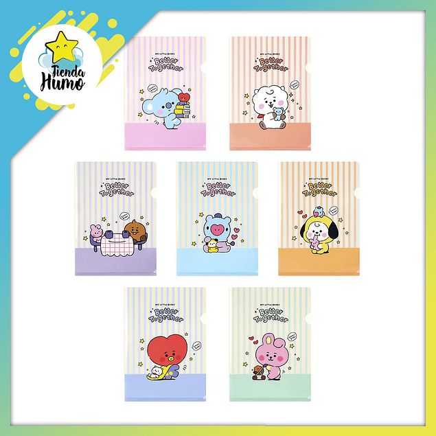 BT21 OFFICIAL - L HOLDER LITTLE BUDDY