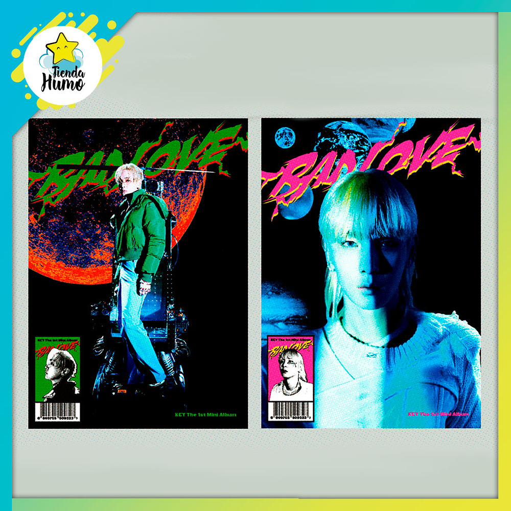 SHINEE KEY - BAD LOVE (BOOKLET Ver.) RANDOM COVER