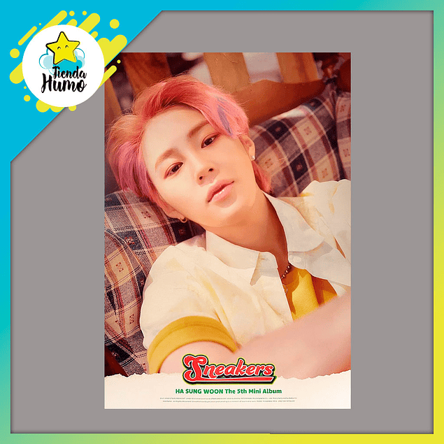POSTER HA SUNG WOON - SNEAKERS (A Ver.)
