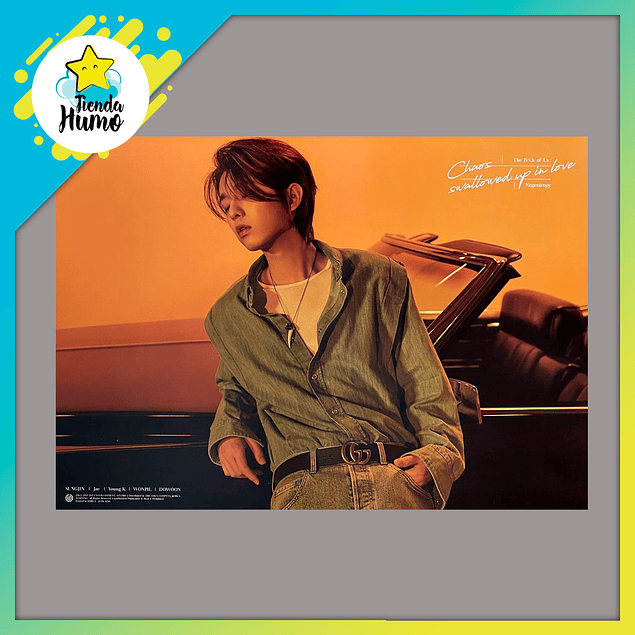 POSTER DAY6 - THE BOOK OF US : NEGENTROPY  (JAE Ver.)