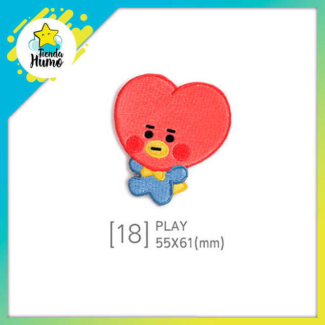 BT21 OFFICIAL - BABY WAPPEN BADGE S TATA