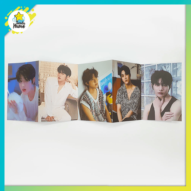 GOLDENCHILD - ACCORDION POSTCARD SET