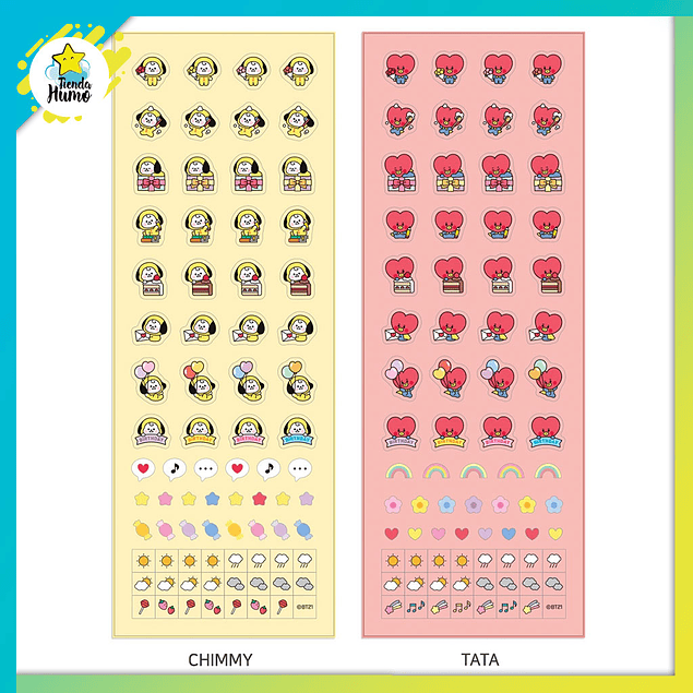 BT21 OFFICIAL - BABY DAILY STICKER