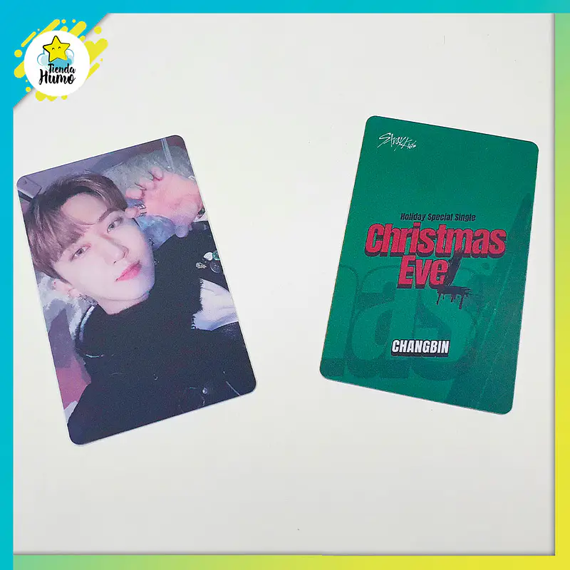 STRAY KIDS - CHRISTMAS EVEL PVC LUCKYDRAW SOUNDWAVE PHOTOCARD 2