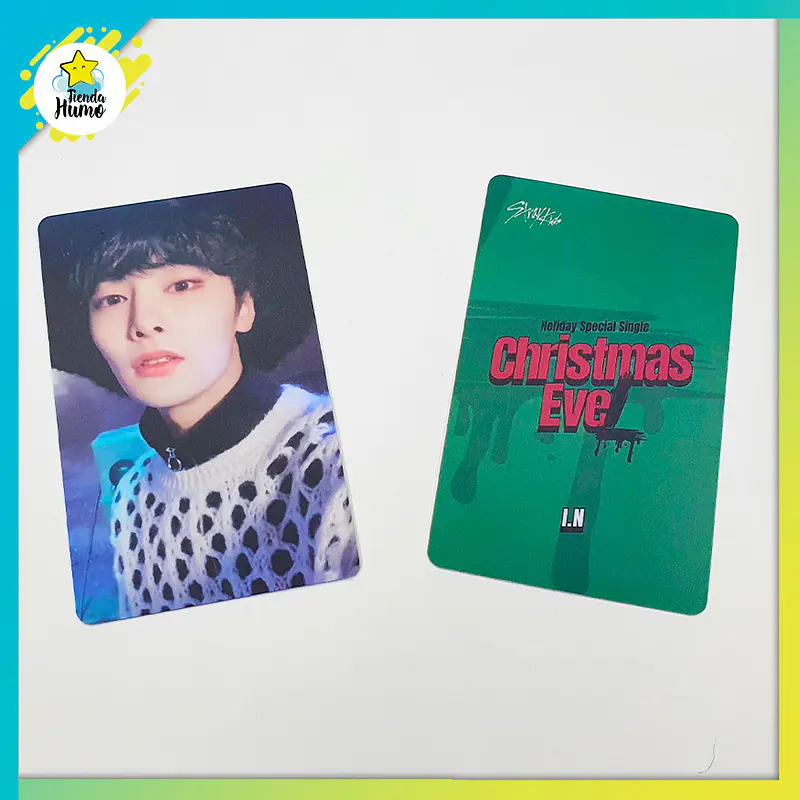 STRAY KIDS - CHRISTMAS EVEL PVC LUCKYDRAW SOUNDWAVE PHOTOCARD 3