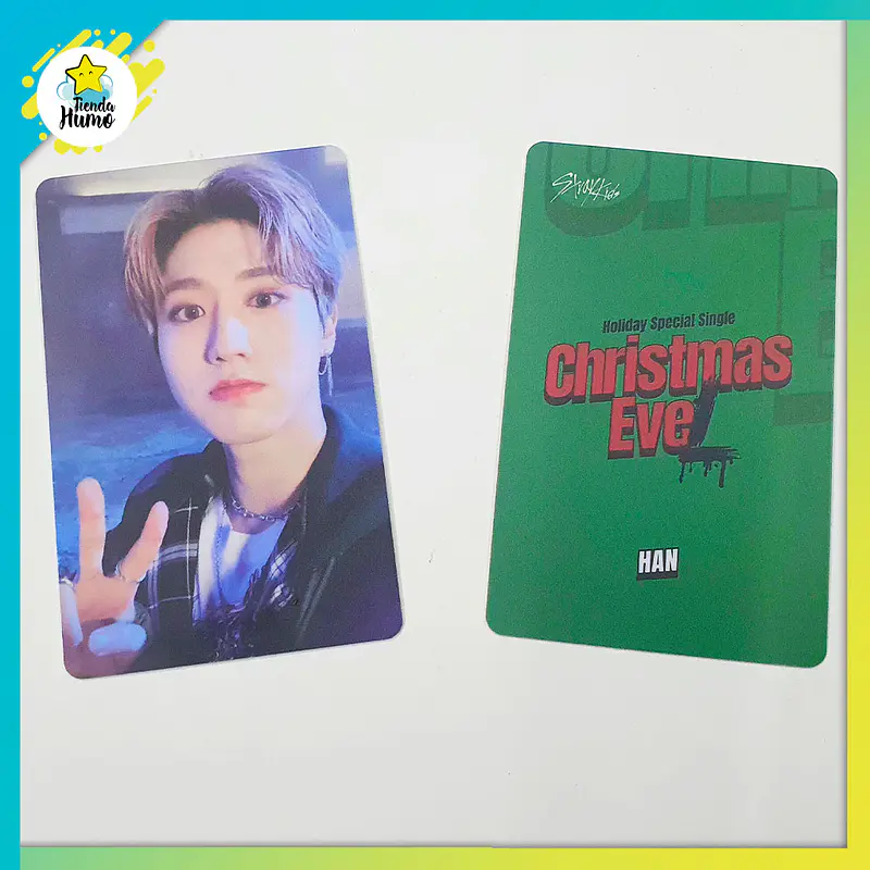 STRAY KIDS - CHRISTMAS EVEL PVC LUCKYDRAW SOUNDWAVE PHOTOCARD 4
