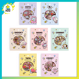 BT21 OFFICIAL - FLAKE STICKER PACK (PARTY)