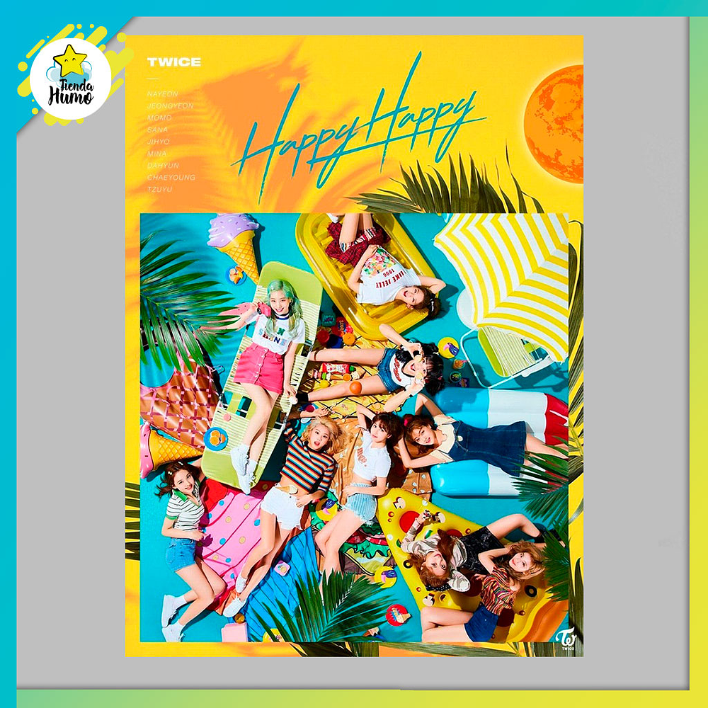 TWICE - Happy Happy (w/ DVD, Limited Edition / Type A]