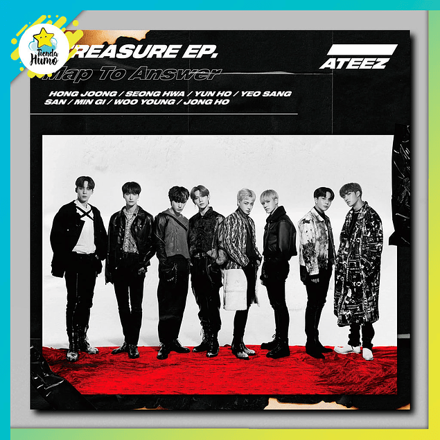 ATEEZ - TREASURE EP. MAP TO ANSWER [Type-A] (CD + DVD)