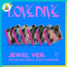 IVE - LOVE DIVE (JEWEL CASE Ver.)
