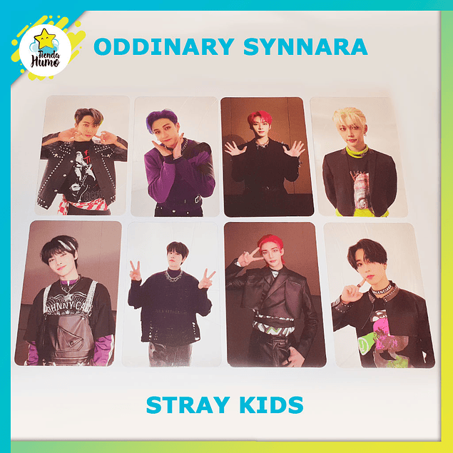 STRAY KIDS - ODDINARY SYNNARA PHOTOCARDS