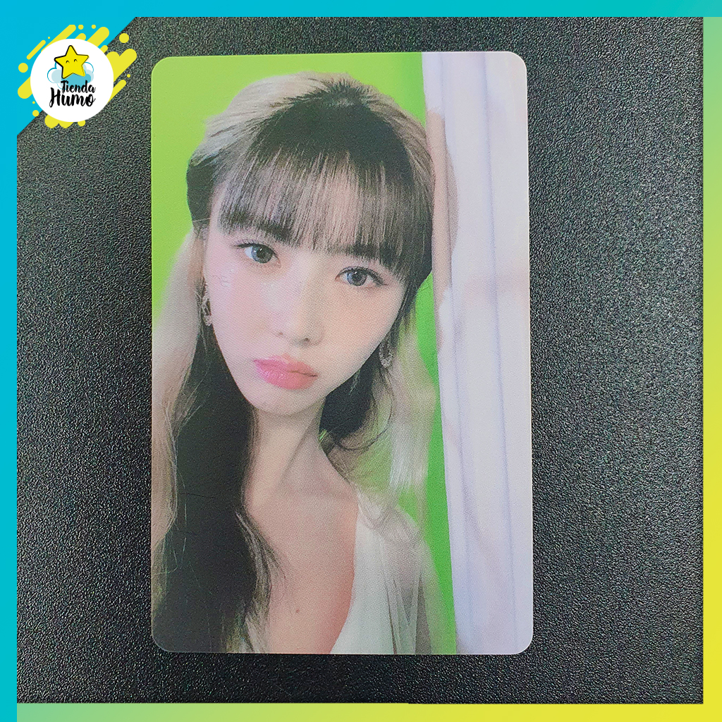 (PC ) IVE - I'VE MINE (lucky draw 2 - soundwave ) holografica PVC doble diseno