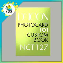 NCT 127 - D'ICON PHOTOCARD CUSTOM BOOK