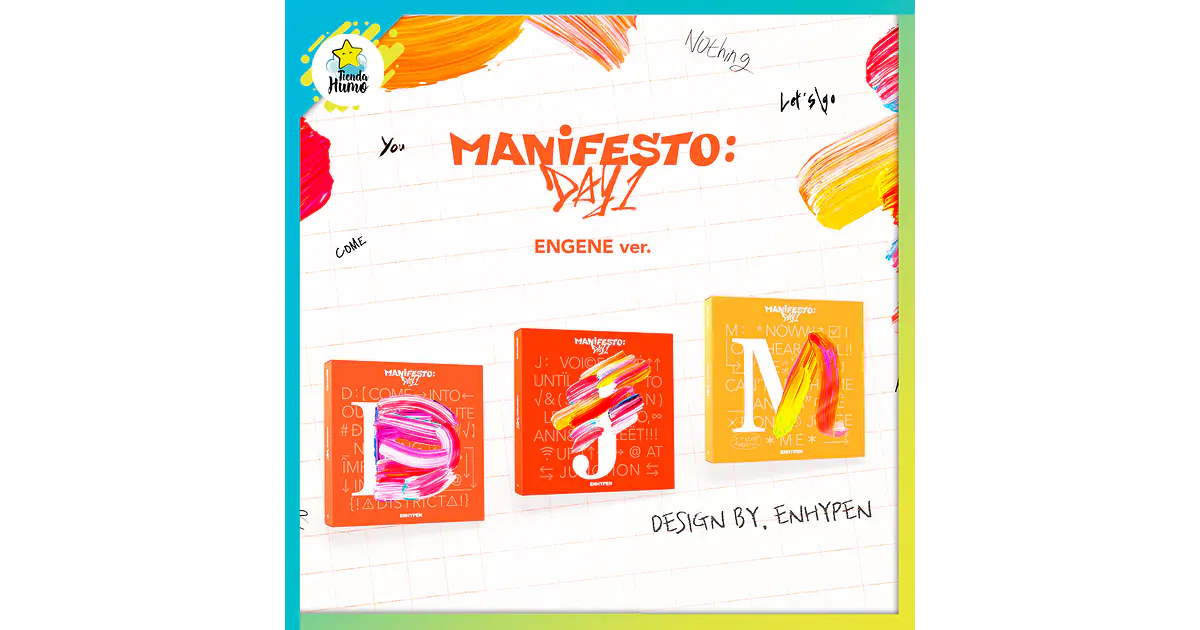 ENHYPEN - MANIFESTO : DAY 1 (ENGENE Ver.)