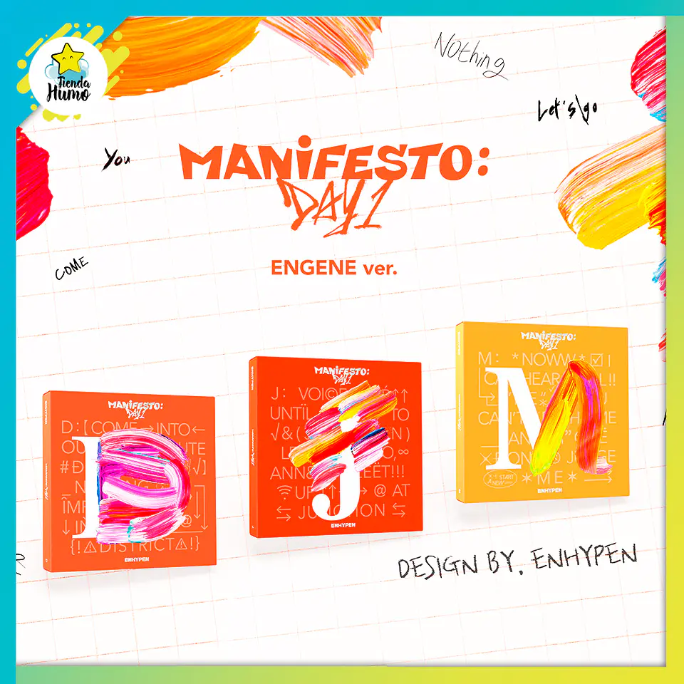 ENHYPEN - MANIFESTO : DAY 1 (ENGENE Ver.) 1