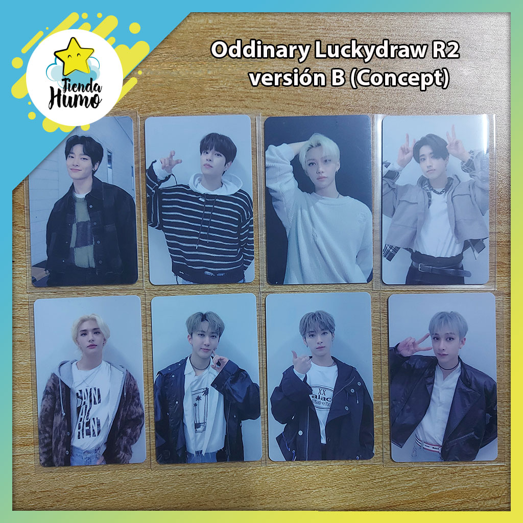 STRAY KIDS - ODDINARY LUCKYDRAW ROUND 2 VER B (CONCEPT)