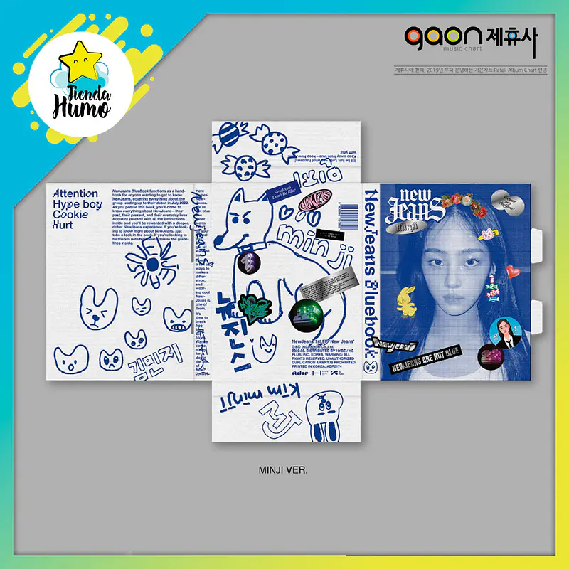 NEW JEANS - NEW JEANS (BLUE BOOK) 2