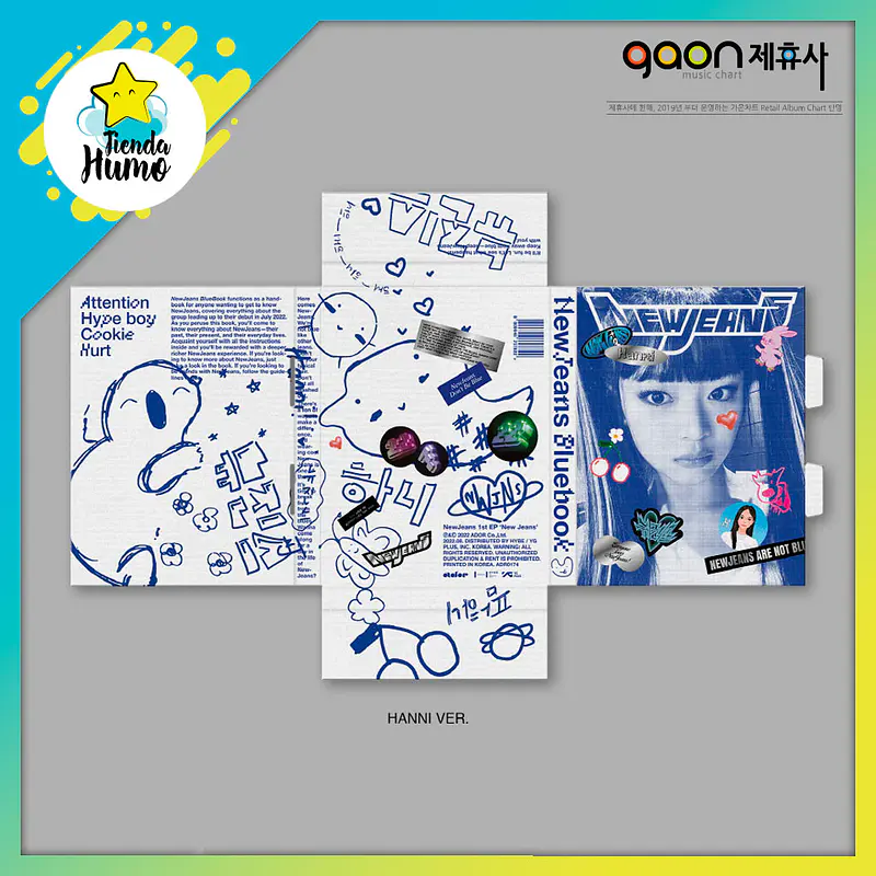 NEW JEANS - NEW JEANS (BLUE BOOK) 3