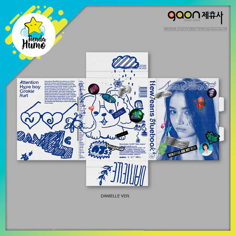 NEW JEANS - NEW JEANS (BLUE BOOK) 4