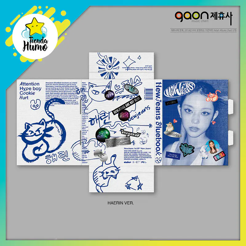 NEW JEANS - NEW JEANS (BLUE BOOK) 5