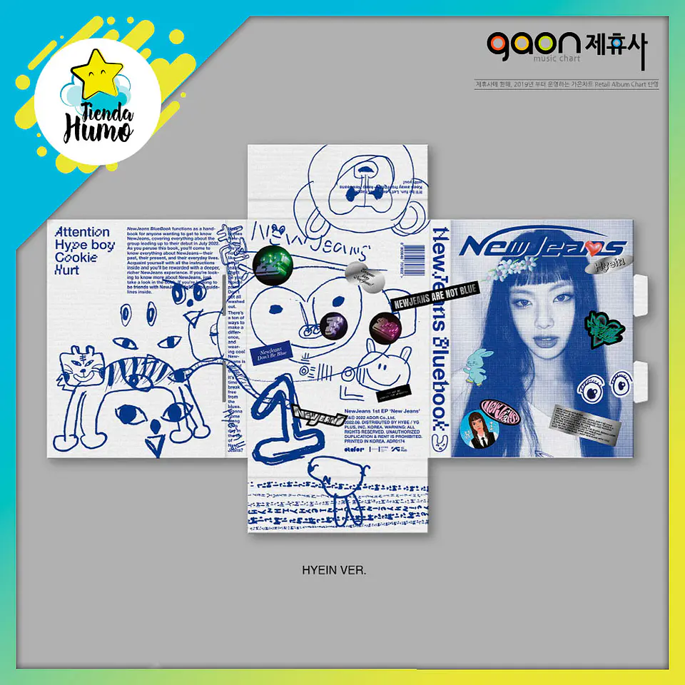 NEW JEANS - NEW JEANS (BLUE BOOK) 6