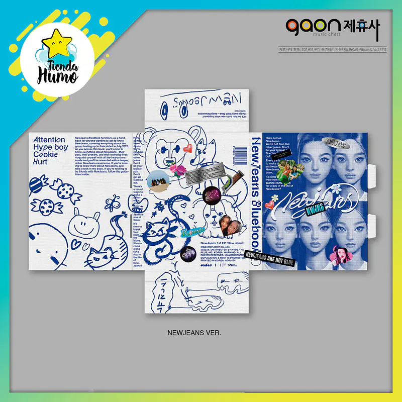 NEW JEANS - NEW JEANS (BLUE BOOK) 7